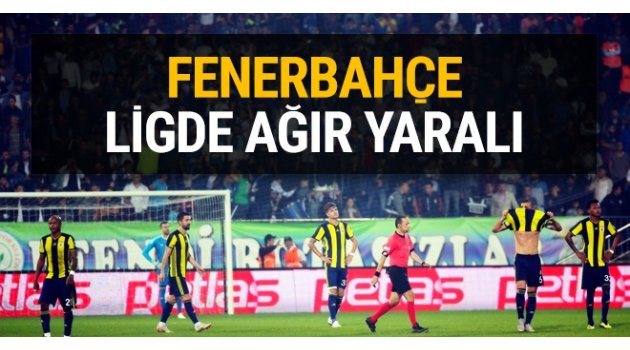 Fenerbahçe Rize de 3-0 Maglup