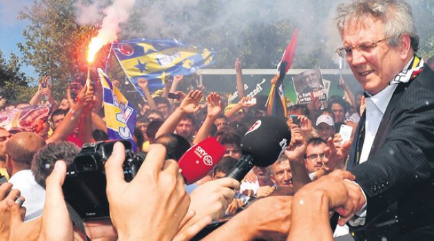 Fenerbahçeliler Başkanlarıyla Çağlayan'da