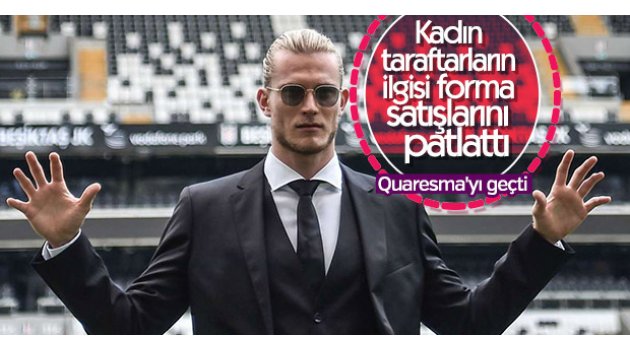 Forması en çok satılan isim Karius