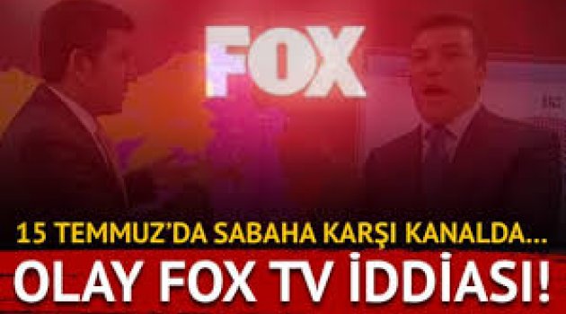 FOX TV hakkında darbe bildirisi iddiası!