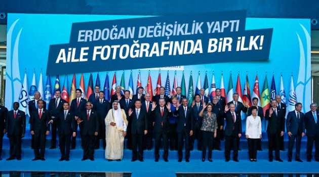 G20 aile fotoğrafında Erdoğan neden yok?