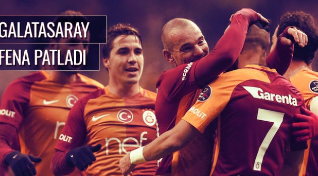 Galatasaray 6-0 Akhisar Belediyespor
