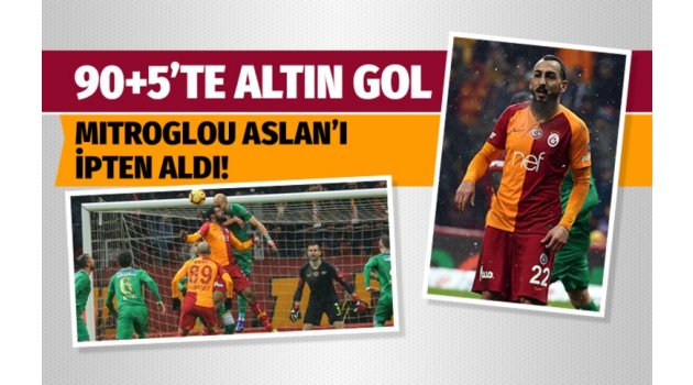 Galatasaray Akhisarspor 1-0