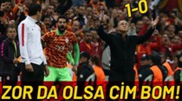 Galatasaray Avrupa öncesi tek golle kazandı
