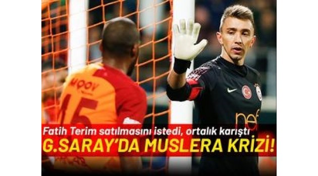 Galatasaray'da Muslera krizi! Fatih Terim satılmasını istiyor