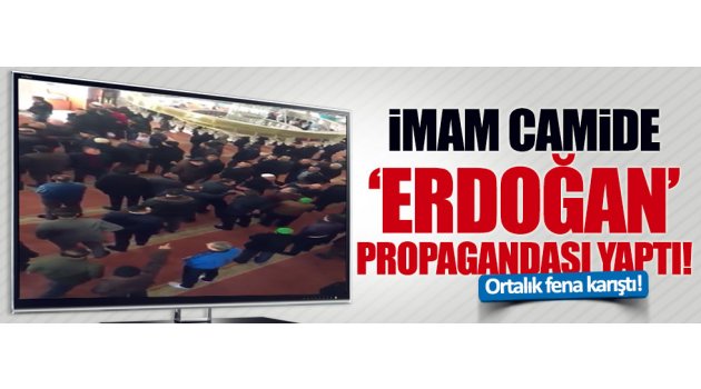 Gaziantep'te bir imam, camide Evet propagandası yaptı