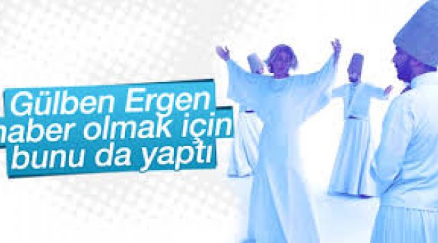 Gülben Ergen semazen paylaşımıyla sosyal medyanın diline düştü!