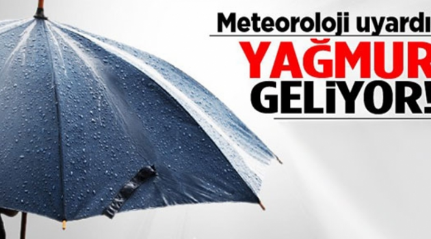 Hava sıcaklıkları 10-15 derece azalacak, yağmur geliyor