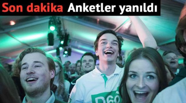 Hollanda seçimlerinde sürpriz sonuç