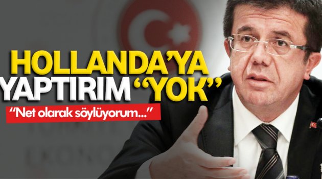 Hollanda'ya yaptırım yok