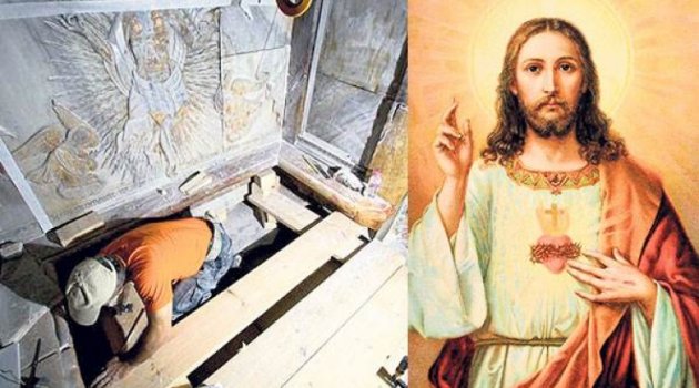 Hz. İsa'nın mezarı 500 yıl sonra açıldı