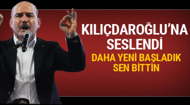 İçişleri Bakanı Soylu Kılıçdaroğlu'na ağır konuştu