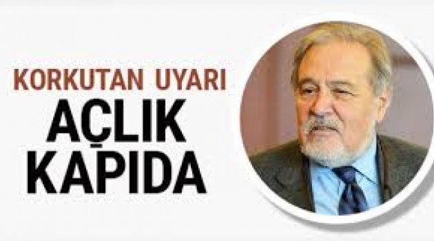 İlber Ortaylı'dan uyarı: Kıtlık kapıda