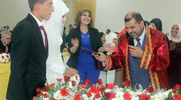 İlk müftü nikahı Diyarbakır'da kıyıldı