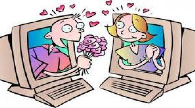 İnternet evliliği internetle bitti