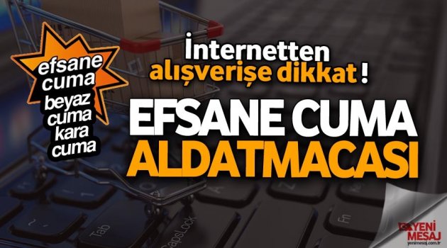 İnternetten alışverişe dikkat