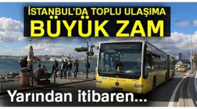 İstanbul'da ulaşıma zam geldi: Otobüs, metro, metrobüs, vapur ücretleri ne kadar oldu?