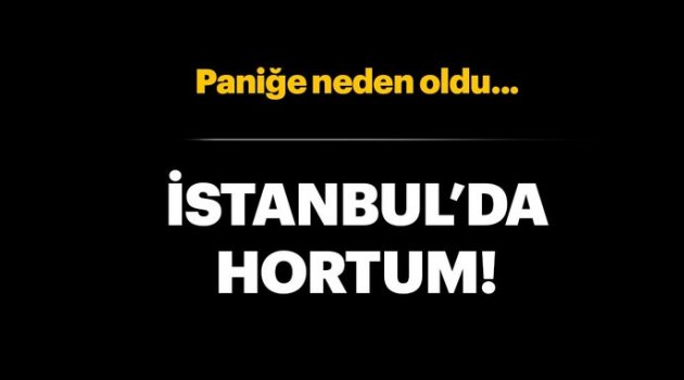İstanbul'da hortum!