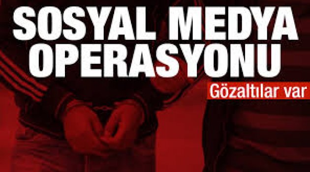 Jandarma'dan son dakika sosyal medya operasyonu