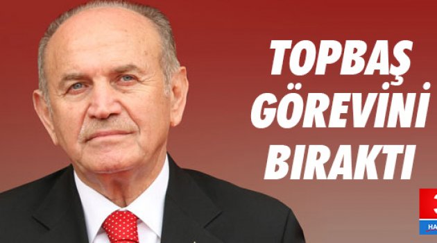 Kadir Topbaş başkanlığı bıraktı