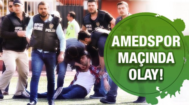 Karagümrük Amed Spor maçında olaylar çıktı