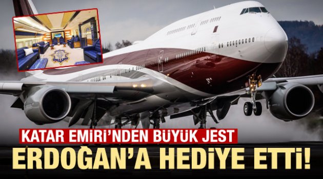 Katar Emiri'nden Erdoğan'a büyük jest!