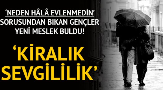 Kiralık sevgililik