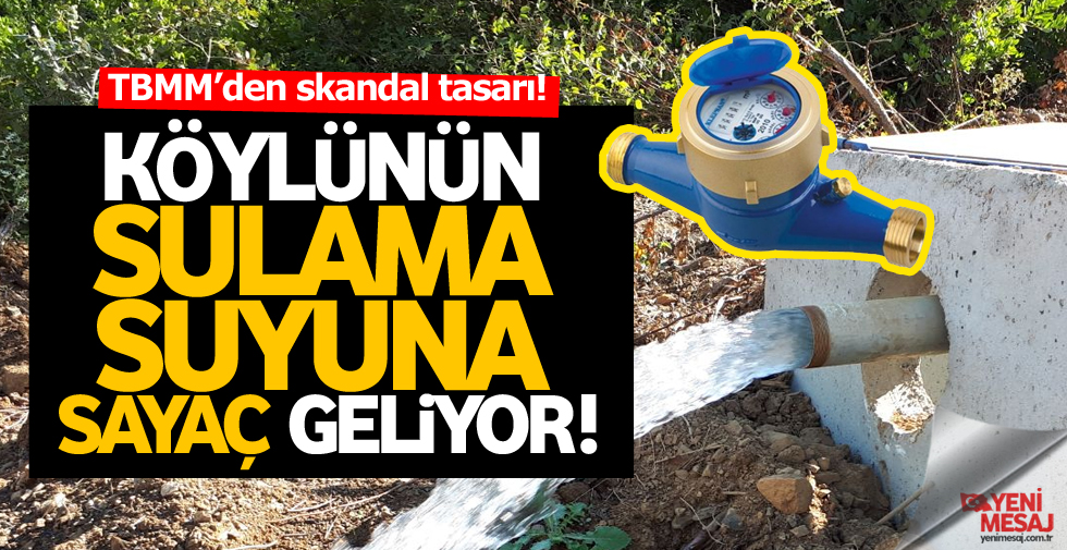 Köylüyü kökünden bitirecek tasarı!