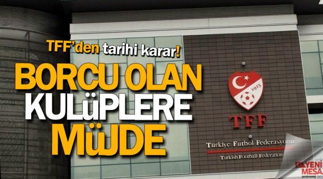 Kulüplerin borçlarını federasyon üstlenecek