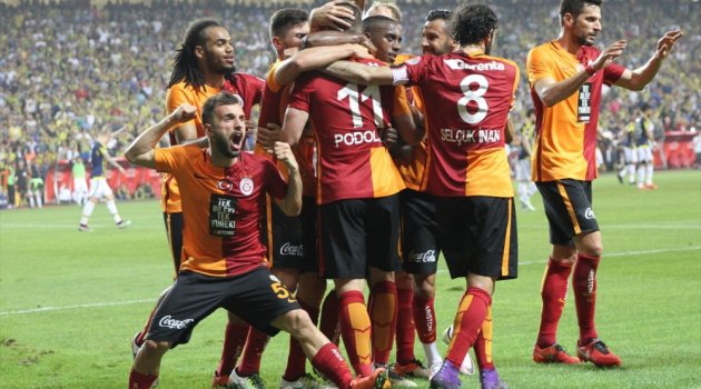 Kupanın şampiyonu Fenerbahçeyi 1-0 yenen Galatasaray