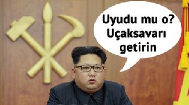 Uyuyan yetkiliyi uçaksavarla vurdurdu