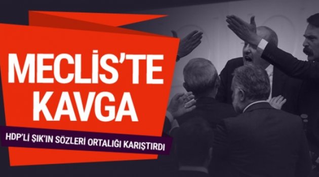 Meclis'te gerginlik! HDP'li vekiller kürsüyü kapadı