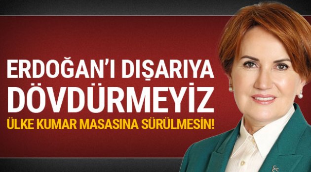 Meral Akşener'den flaş Zarrab ve Erdoğan çıkışı