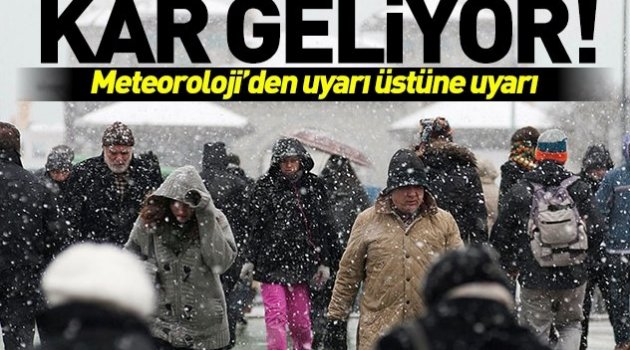 Meteoroloji'den kar uyarısı! İstanbul'a kar ne zaman yağacak?.