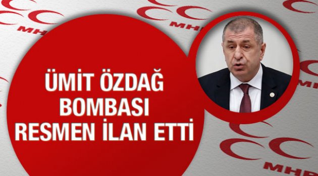 MHP'de Ümit Özdağ