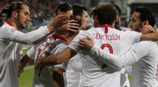 Milli takımımız  Karadağ  2-2 berabere kaldı