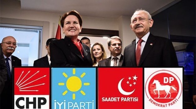 Muhalefet ittifakta anlaştı! CHP, İYİ Parti, SP, DP