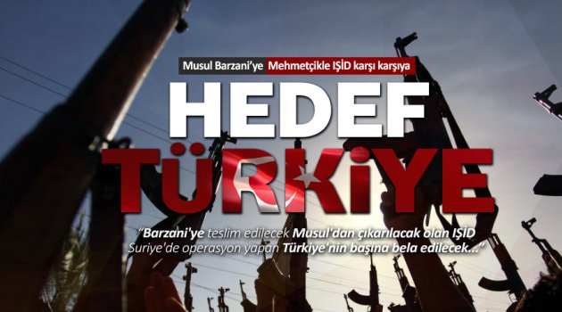 Musul Barzani'ye, IŞİD TSK'nın karşısına!