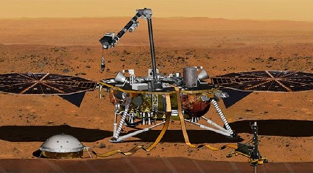 NASA başardı: Mars kaşifi InSight sorunsuz iniş yaptı!