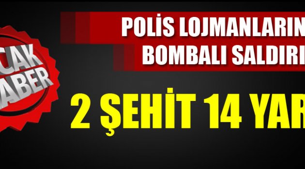 Nusaybin'de bombalı saldırı 2 şehit 14 yaralı