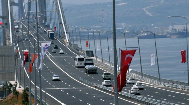 Osmangazi Köprüsü'nden geçişlere yüzde 45 zam