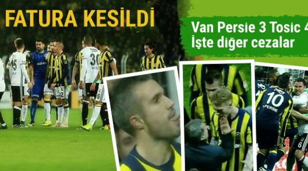 PFDK Beşiktaş ve Fenerbahçe'ye ceza yağdırdı