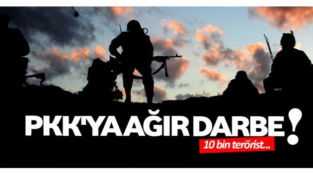 Pkk ya agır darbe