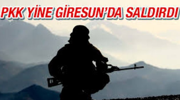 PKK'dan Karadeniz'de hain saldırı!