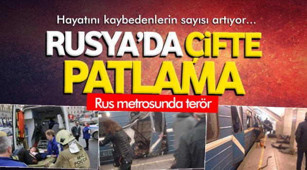 Rusya'da metroda patlama! Çok sayıda ölü var!