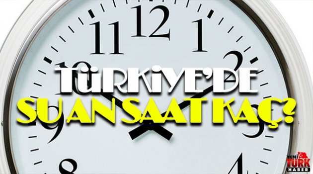 Saat kaç? Saatler geri alındı mı? Türkiye'de gerçek saat kaç?