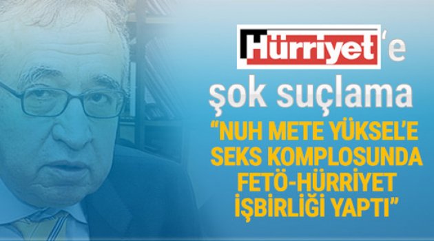 Sabah, Hürriyet'i seks kaseti iddiasıyla vurdu
