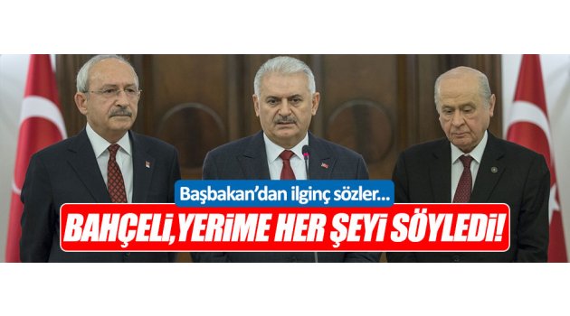 "Sağ olsun Bahçeli benim yerime her şeyi söyledi"