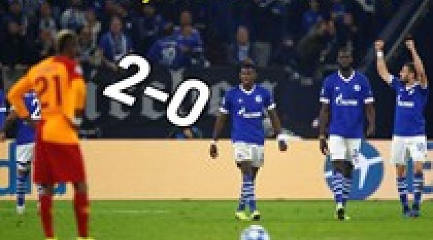 Schalke-Galatasaray maç sonucu: 2-0