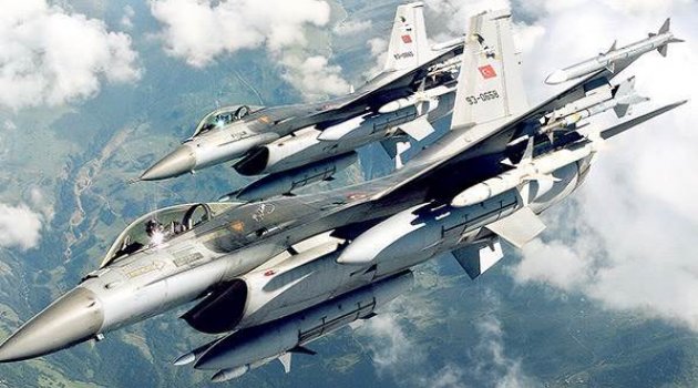 Sınırda ipler gerildi! F-16'lar havalandı